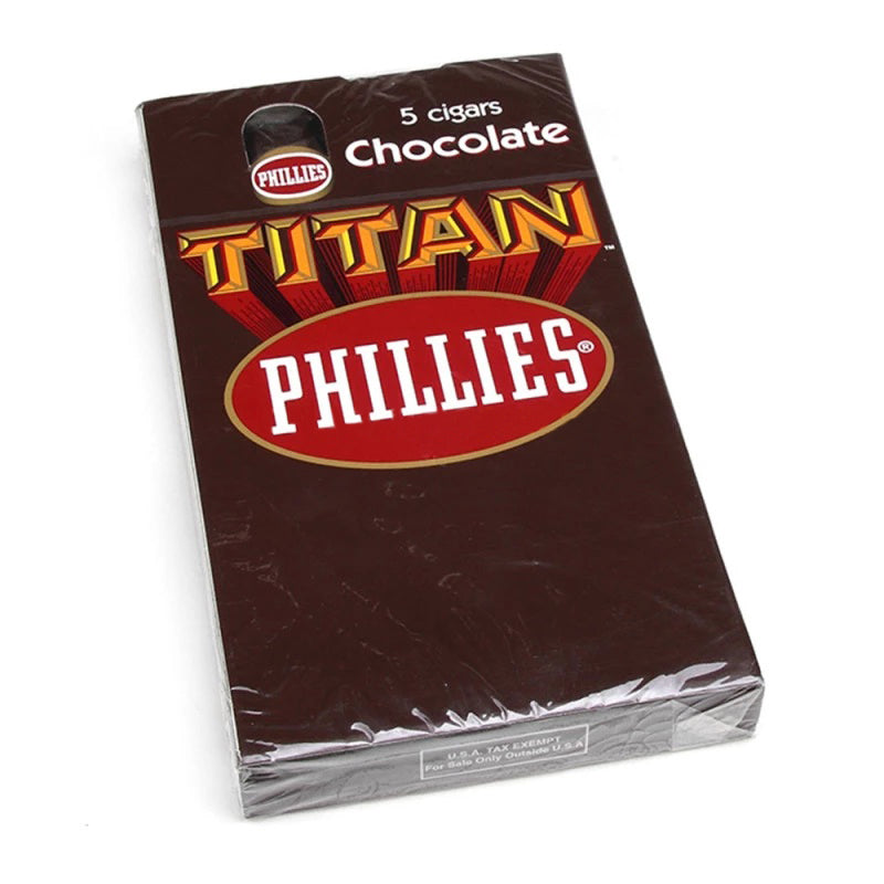 Charuto Titan Chocolate - Petaca com 5 - Mercado de Luxo - O Maior E-Commerce de Bens, Produtos e Serviços de Luxo do Brasil.