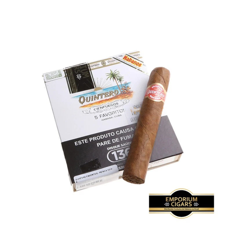Charuto Favoritos - Petaca com 5 - Mercado de Luxo - O Maior E-Commerce de Bens, Produtos e Serviços de Luxo do Brasil.