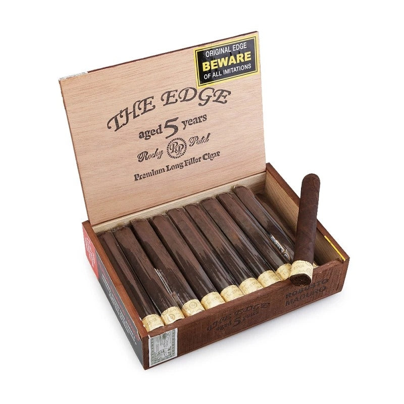 Charuto The Edge Robusto Maduro - Caixa com 20 - Mercado de Luxo - O Maior E-Commerce de Bens, Produtos e Serviços de Luxo do Brasil.