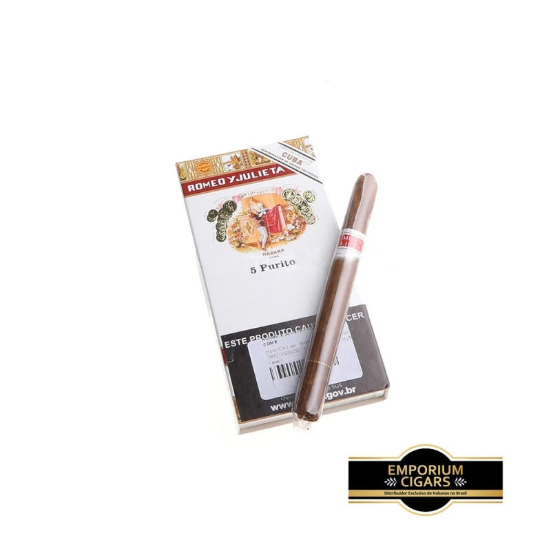 Charuto Puritos - Petaca com 5 - Mercado de Luxo - O Maior E-Commerce de Bens, Produtos e Serviços de Luxo do Brasil.