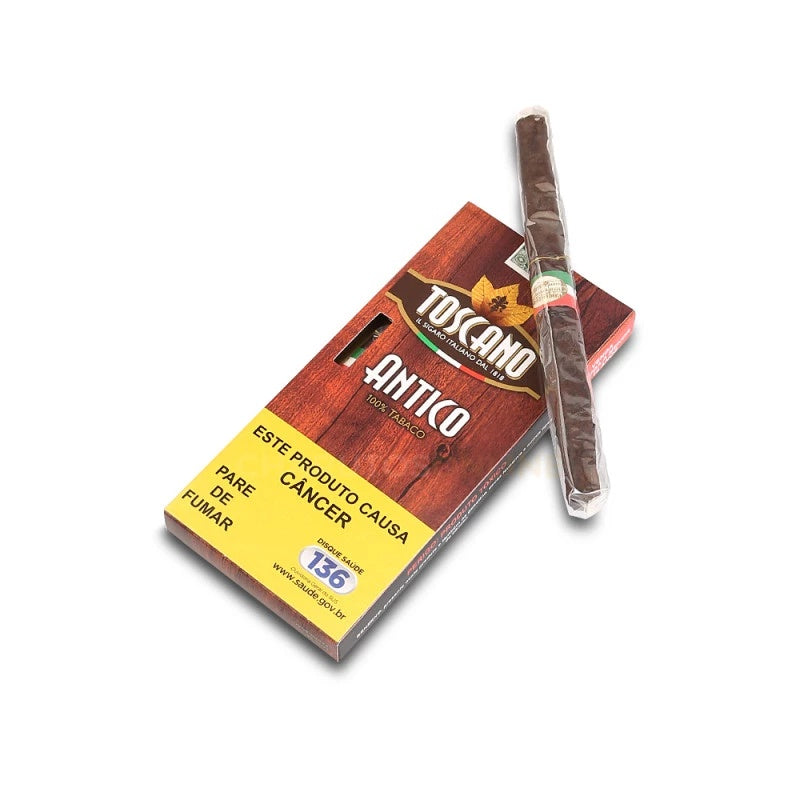 Charuto Antico - Petaca com 5 - Mercado de Luxo - O Maior E-Commerce de Bens, Produtos e Serviços de Luxo do Brasil.