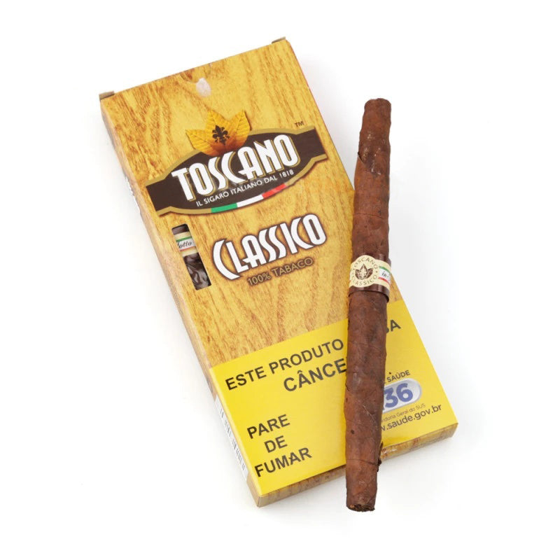 Charuto Classico - Petaca com 5 - Mercado de Luxo - O Maior E-Commerce de Bens, Produtos e Serviços de Luxo do Brasil.