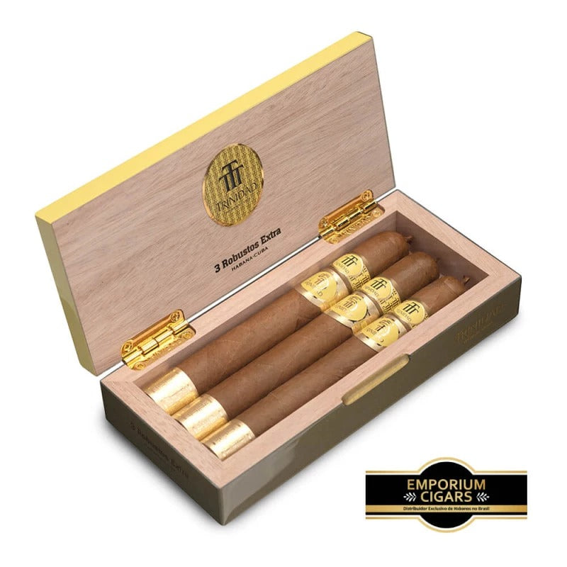 Charuto Robustos Extra - Caixa com 3 - Mercado de Luxo - O Maior E-Commerce de Bens, Produtos e Serviços de Luxo do Brasil.