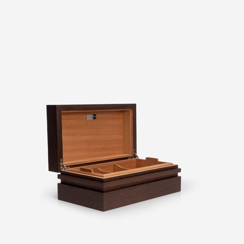 Umidor Winston Wood box em Wengué - Mercado de Luxo - O Maior E-Commerce de Bens, Produtos e Serviços de Luxo do Brasil.