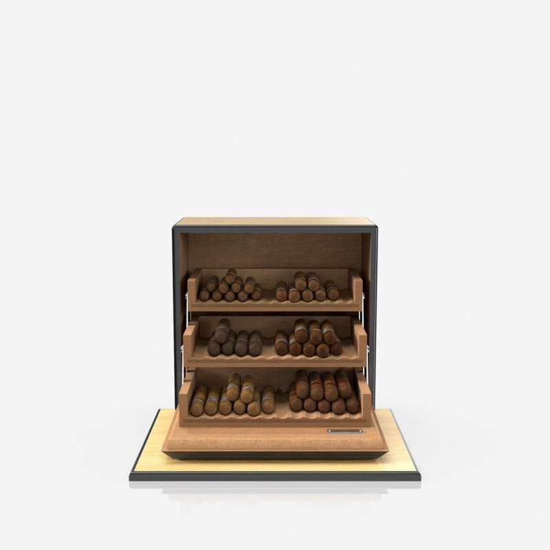 Umidor Sycamore Laca Natural - Mercado de Luxo - O Maior E-Commerce de Bens, Produtos e Serviços de Luxo do Brasil.