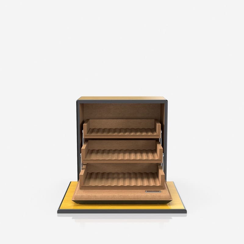 Umidor Sycamore Laca Amarela - Mercado de Luxo - O Maior E-Commerce de Bens, Produtos e Serviços de Luxo do Brasil.