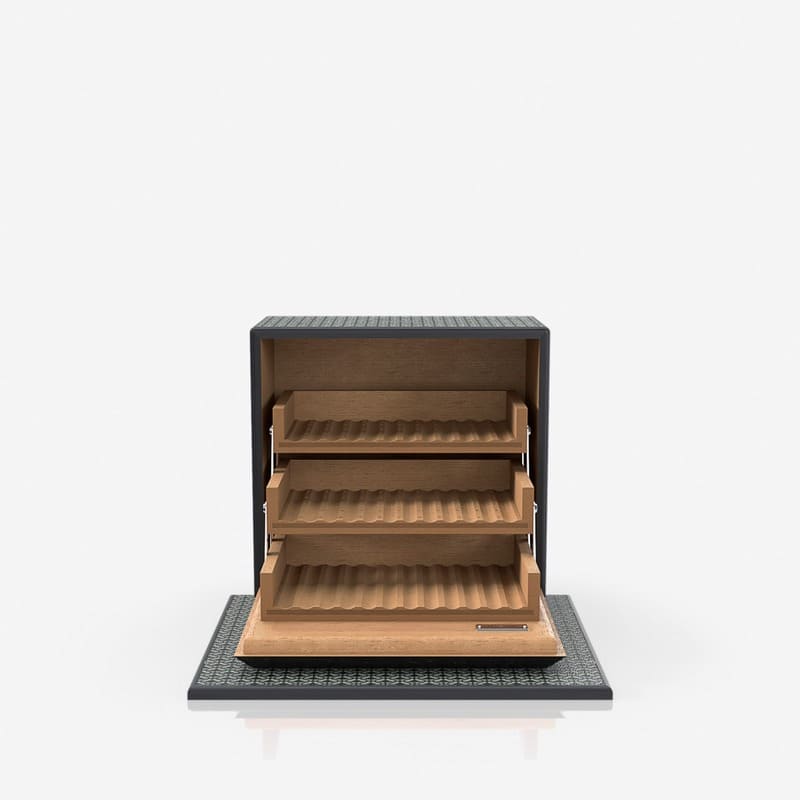 Umidor Coated Canvas Sexy Black Preto - Mercado de Luxo - O Maior E-Commerce de Bens, Produtos e Serviços de Luxo do Brasil.