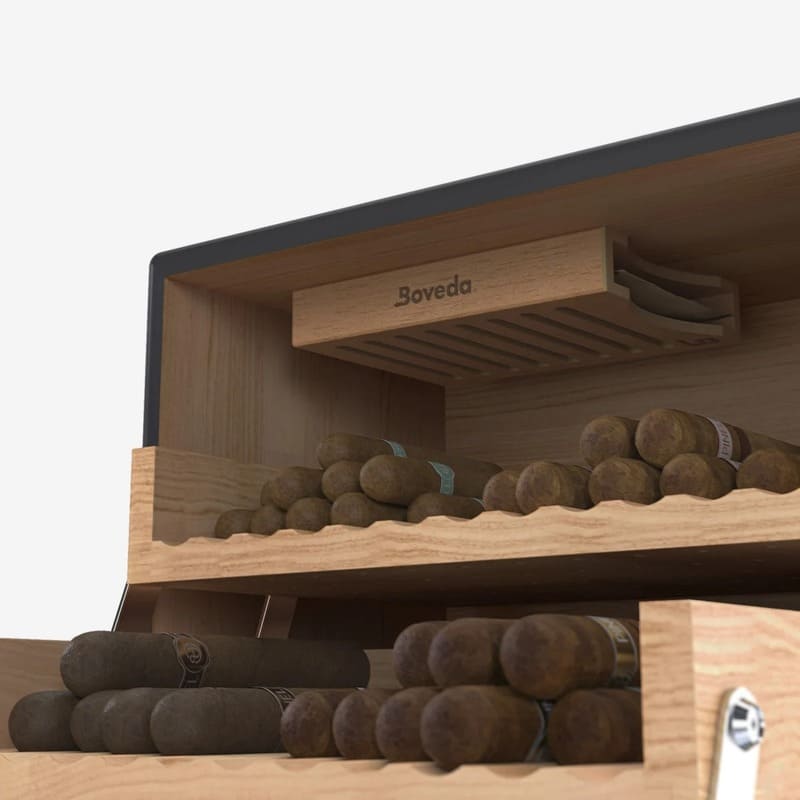 Umidor Coated Canvas Poppy Vermelho - Mercado de Luxo - O Maior E-Commerce de Bens, Produtos e Serviços de Luxo do Brasil.