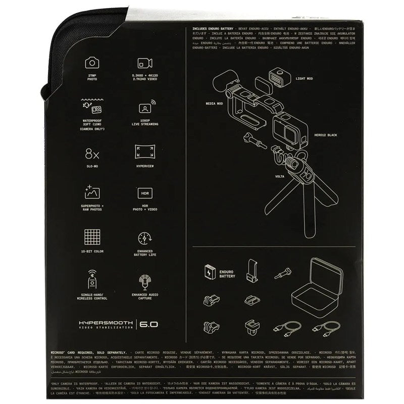 Câmera de ação HERO12 Black Creator Edition - Mercado de Luxo - O Maior E-Commerce de Bens, Produtos e Serviços de Luxo do Brasil.