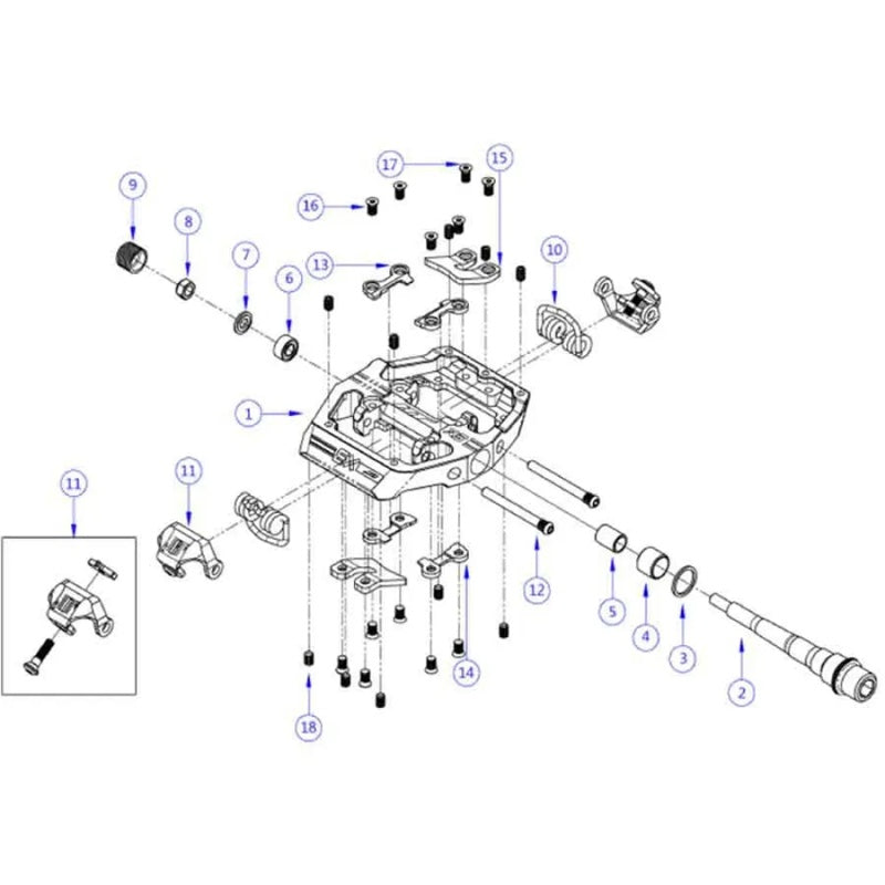 Pedais X3 Titanium Limited Edition - Mercado de Luxo - O Maior E-Commerce de Bens, Produtos e Serviços de Luxo do Brasil.