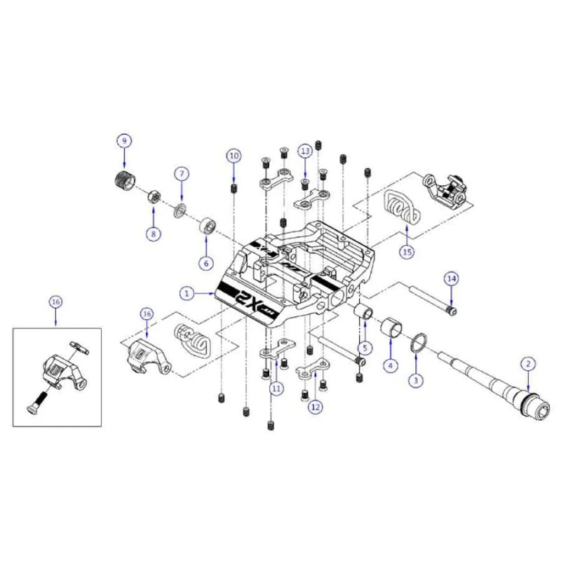 Pedais X2-SX Limited Edition - Mercado de Luxo - O Maior E-Commerce de Bens, Produtos e Serviços de Luxo do Brasil.