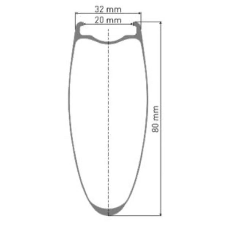 Roda traseira de estrada ARC 1400 Dicut 80 CL Disc Tubeless - Mercado de Luxo - O Maior E-Commerce de Bens, Produtos e Serviços de Luxo do Brasil.