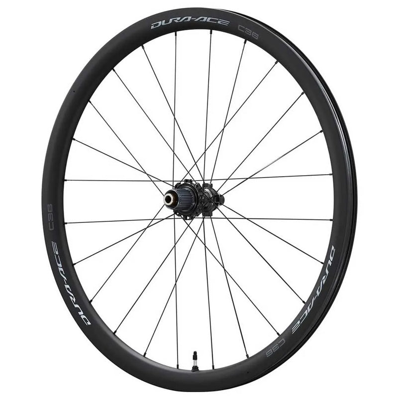 Roda traseira de estrada Dura Ace R9270 C36 CL Disc Carbon Tubeless - Mercado de Luxo - O Maior E-Commerce de Bens, Produtos e Serviços de Luxo do Brasil.