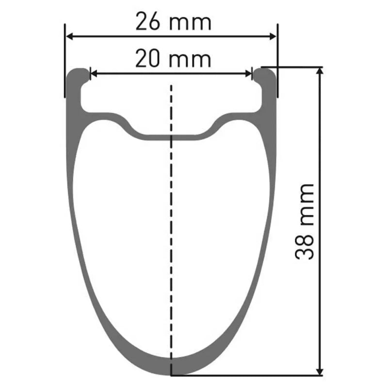 Roda dianteira de estrada ARC 1100 Dicut Disc CL Tubeless Presta 36-48mm - Mercado de Luxo - O Maior E-Commerce de Bens, Produtos e Serviços de Luxo do Brasil.