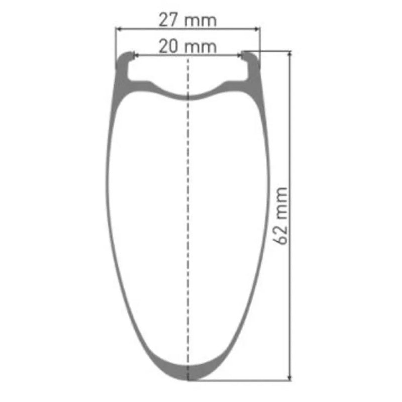 Roda traseira de estrada ARC 1400 Dicut 62 Disc CL Tubeless - Mercado de Luxo - O Maior E-Commerce de Bens, Produtos e Serviços de Luxo do Brasil.
