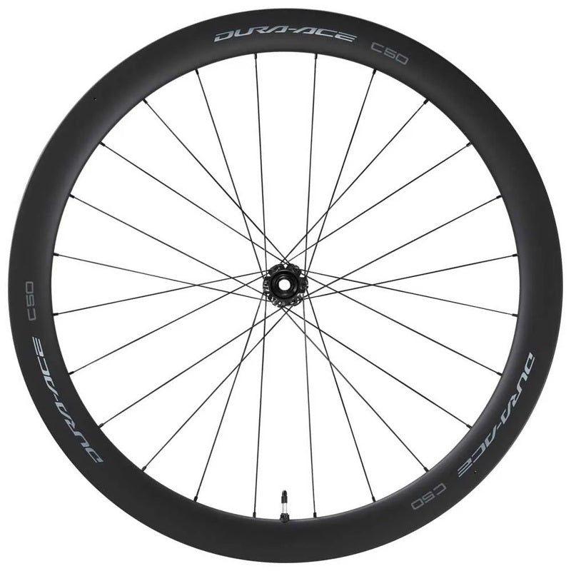 Roda dianteira de estrada Dura Ace R9270 C50 CL Disc Carbon Tubeless - Mercado de Luxo - O Maior E-Commerce de Bens, Produtos e Serviços de Luxo do Brasil.