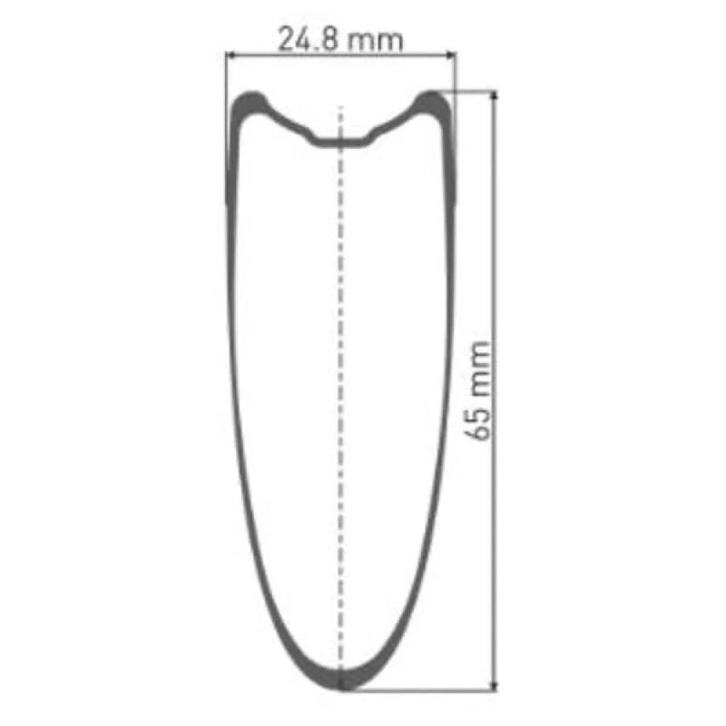 Roda traseira de estrada TRC 1400 Dicut 65 Tubular - Mercado de Luxo - O Maior E-Commerce de Bens, Produtos e Serviços de Luxo do Brasil.