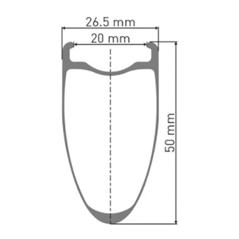Roda dianteira de estrada ARC 1100 Dicut 50 650B CL Disc Tubeless - Mercado de Luxo - O Maior E-Commerce de Bens, Produtos e Serviços de Luxo do Brasil.
