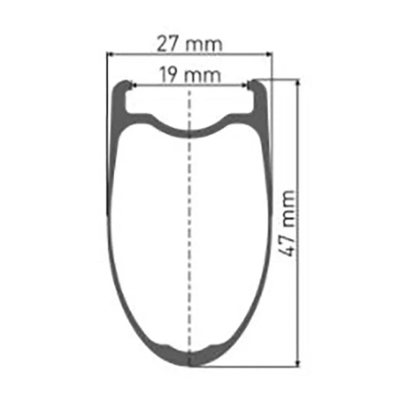 Roda dianteira de estrada HEC 1400 Spline 19 CL Disc Tubeless - Mercado de Luxo - O Maior E-Commerce de Bens, Produtos e Serviços de Luxo do Brasil.