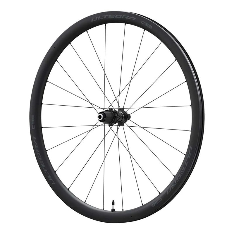 Roda traseira de estrada Ultegra R8170 C36 CL Disc Carbon Tubeless - Mercado de Luxo - O Maior E-Commerce de Bens, Produtos e Serviços de Luxo do Brasil.