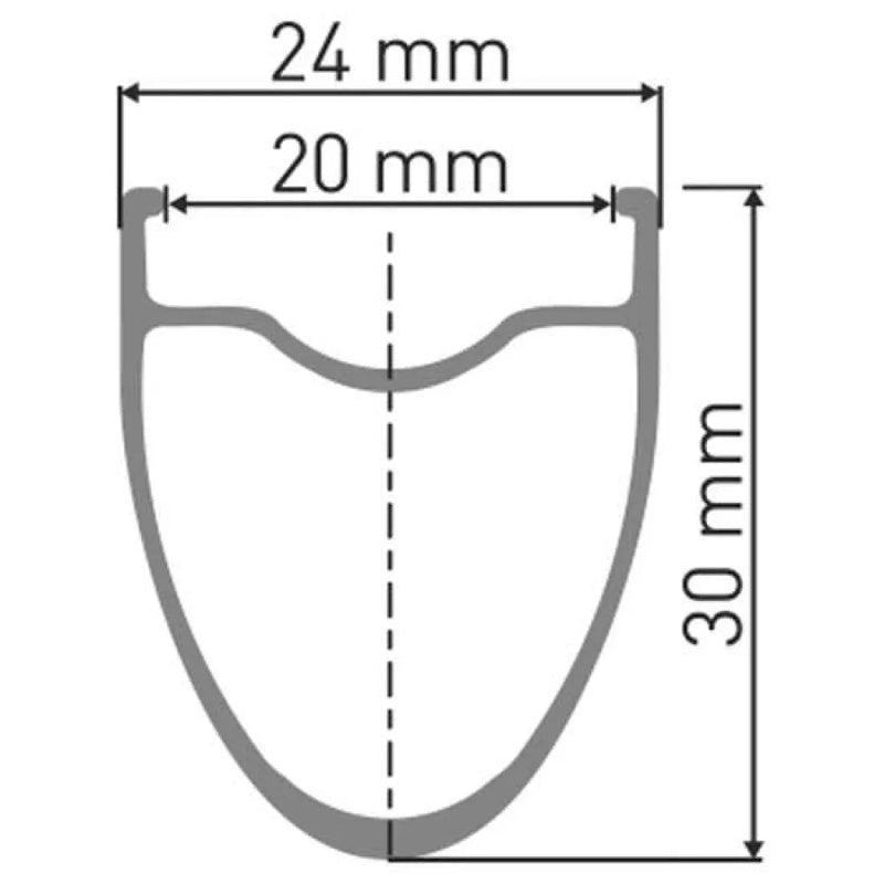 Roda dianteira de estrada AR 1600 Spline 30 650B CL Disc Tubeless - Mercado de Luxo - O Maior E-Commerce de Bens, Produtos e Serviços de Luxo do Brasil.