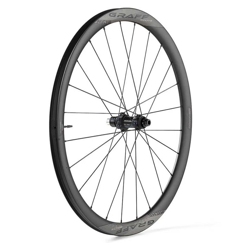Conjunto de rodas de gravel Graff Route 28´´ 700C CL Disc Tubeless - Mercado de Luxo - O Maior E-Commerce de Bens, Produtos e Serviços de Luxo do Brasil.