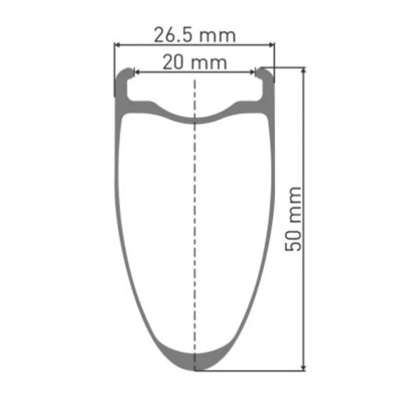 Roda traseira de estrada ARC 1100 Dicut 50 650B CL Disc Tubeless - Mercado de Luxo - O Maior E-Commerce de Bens, Produtos e Serviços de Luxo do Brasil.