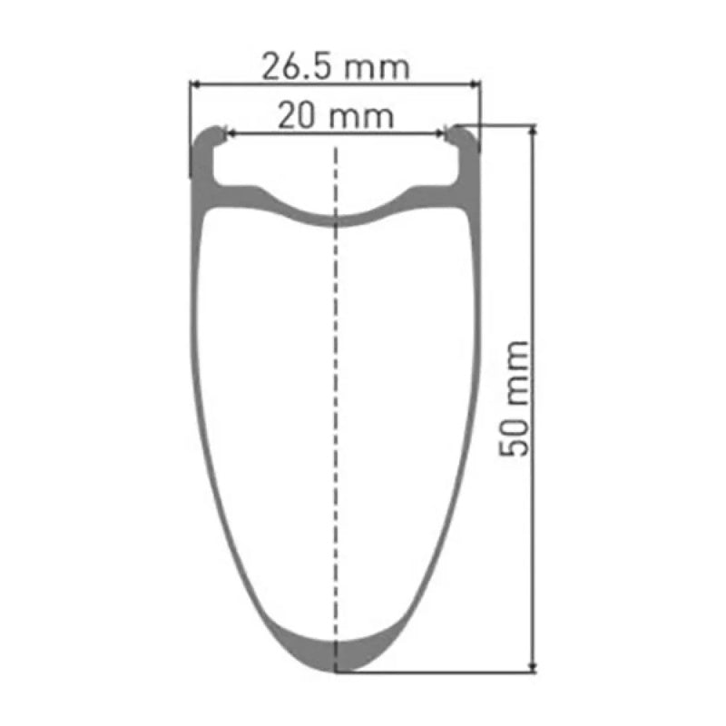 Roda dianteira de estrada ARC 1400 Dicut 50 650B CL Disc Tubeless - Mercado de Luxo - O Maior E-Commerce de Bens, Produtos e Serviços de Luxo do Brasil.