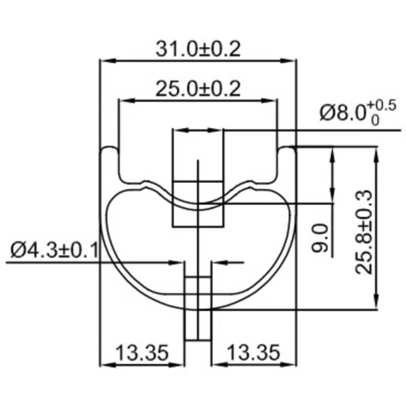 Roda dianteira de BTT SL25 29´´ CL Disc Tubeless - Mercado de Luxo - O Maior E-Commerce de Bens, Produtos e Serviços de Luxo do Brasil.
