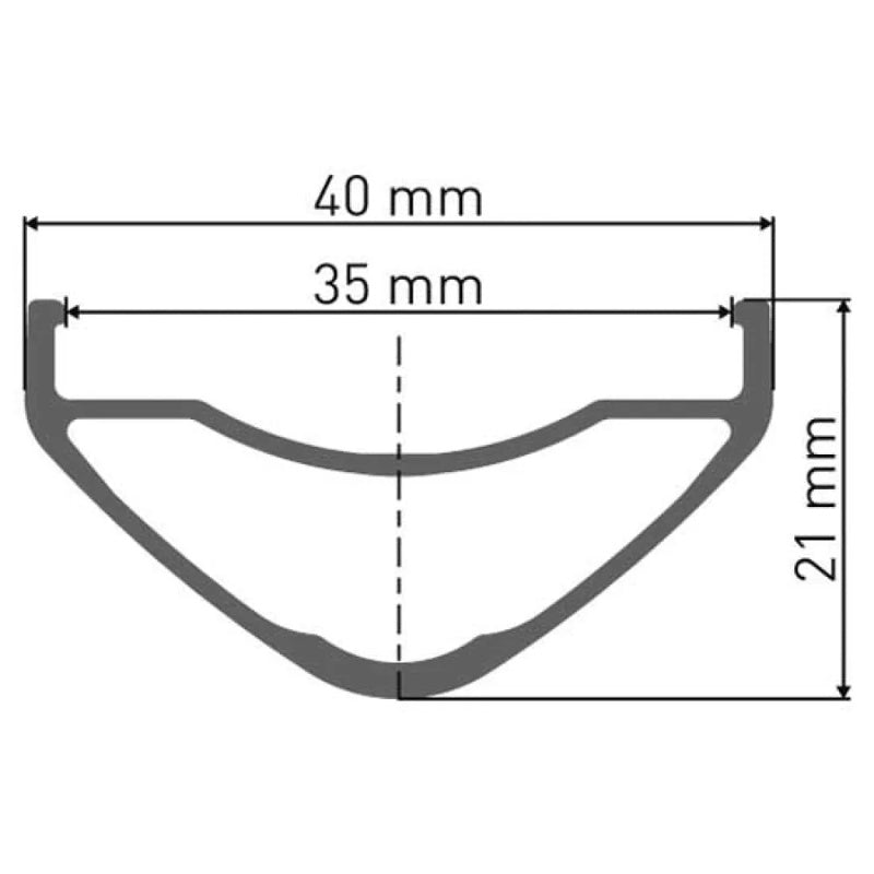 Roda dianteira de BTT HX 1700 Spline 35 27.5´´ 6B Disc Tubeless - Mercado de Luxo - O Maior E-Commerce de Bens, Produtos e Serviços de Luxo do Brasil.
