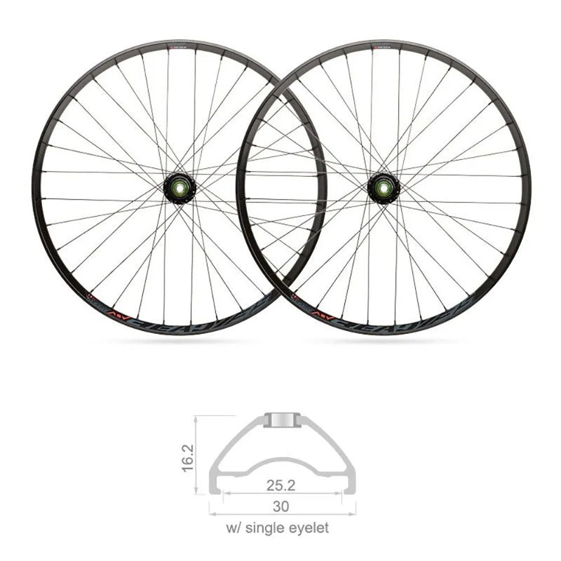 Conjunto de rodas MTB 29´´ 25 mm 6B Disc Tubeless - Mercado de Luxo - O Maior E-Commerce de Bens, Produtos e Serviços de Luxo do Brasil.