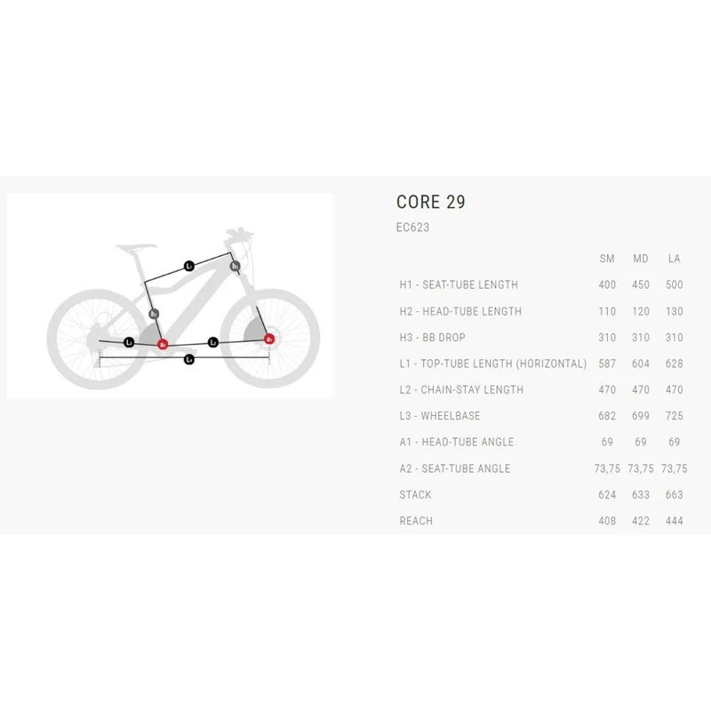 Bicicleta elétrica de MTB Core 2EXMAG Gen2 29´´ Deore 2023 - Mercado de Luxo - O Maior E-Commerce de Bens, Produtos e Serviços de Luxo do Brasil.