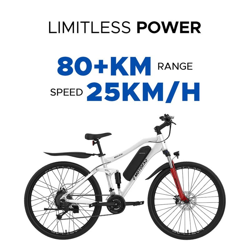 Bicicleta elétrica de MTB EMX+ 29´´ - Mercado de Luxo - O Maior E-Commerce de Bens, Produtos e Serviços de Luxo do Brasil.