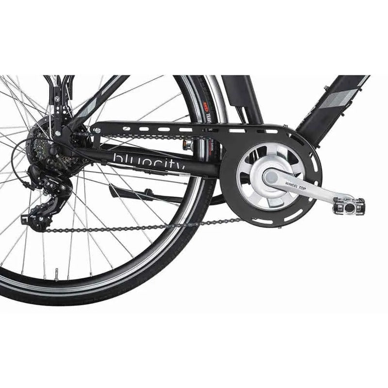 Bicicleta elétrica E-Bluecity Man 700 Promovec TY-300 2024 - Mercado de Luxo - O Maior E-Commerce de Bens, Produtos e Serviços de Luxo do Brasil.