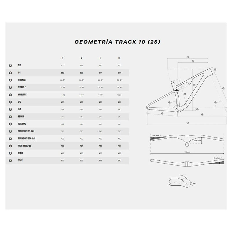 Bicicleta de MTB Track 10 29´´ SX Eagle 2025 - Mercado de Luxo - O Maior E-Commerce de Bens, Produtos e Serviços de Luxo do Brasil.