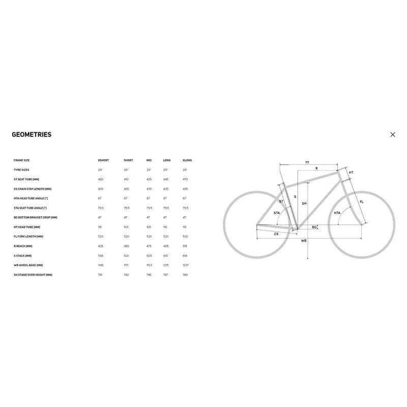 Bicicleta de MTB Ninety-Six 400 29´´ 2025 - Mercado de Luxo - O Maior E-Commerce de Bens, Produtos e Serviços de Luxo do Brasil.