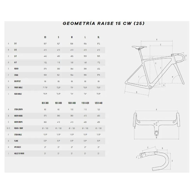Bicicleta de estrada Raise 15 CW 105 Di2 2025 - Mercado de Luxo - O Maior E-Commerce de Bens, Produtos e Serviços de Luxo do Brasil.
