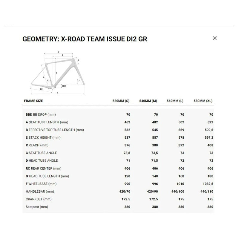 Bicicleta de estrada X-Road Team Issue Di2 GRX 2022 - Mercado de Luxo - O Maior E-Commerce de Bens, Produtos e Serviços de Luxo do Brasil.