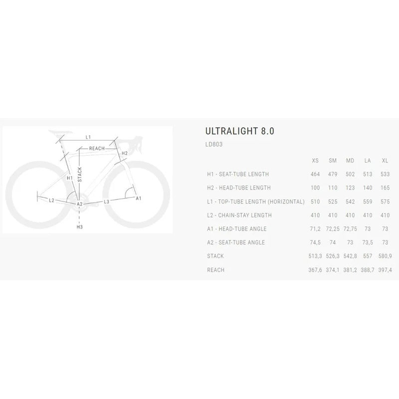 Bicicleta de estrada Ultralight 8.0 105 Di2 2023 - Mercado de Luxo - O Maior E-Commerce de Bens, Produtos e Serviços de Luxo do Brasil.