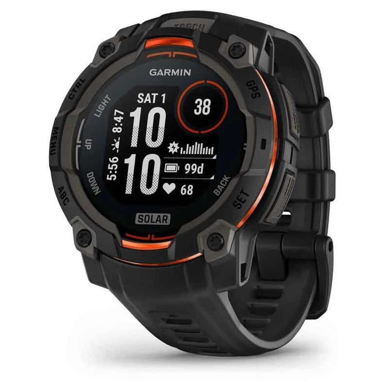 Relógio Instinct 3 45 mm Solar - Mercado de Luxo - O Maior E-Commerce de Bens, Produtos e Serviços de Luxo do Brasil.