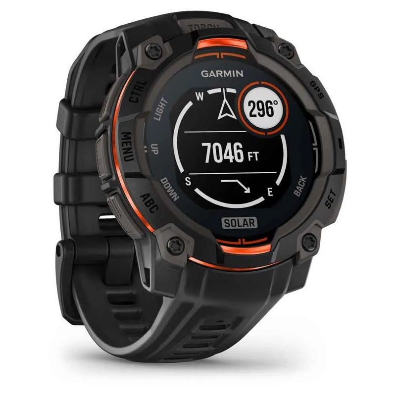Relógio Instinct 3 45 mm Solar - Mercado de Luxo - O Maior E-Commerce de Bens, Produtos e Serviços de Luxo do Brasil.