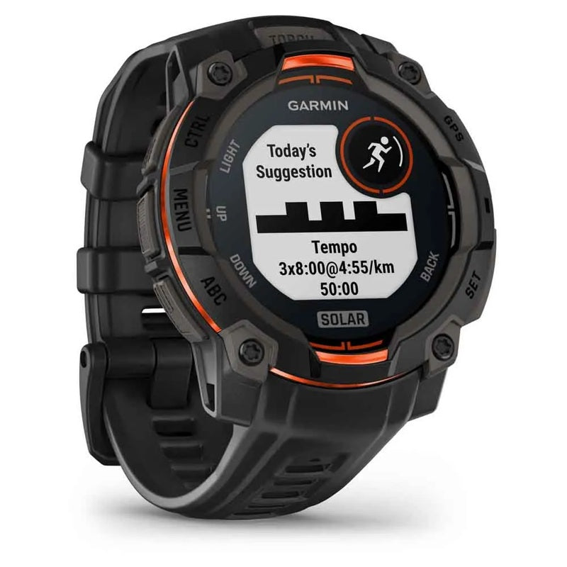 Relógio Instinct 3 45 mm Solar - Mercado de Luxo - O Maior E-Commerce de Bens, Produtos e Serviços de Luxo do Brasil.