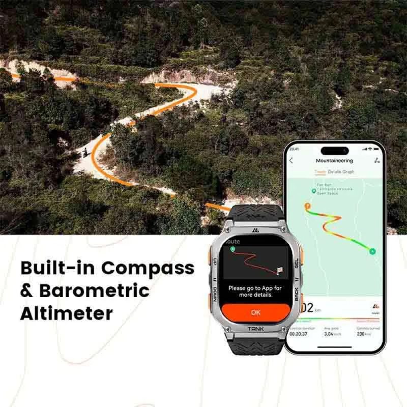 Smartwatch Tank M3 Ultra - Mercado de Luxo - O Maior E-Commerce de Bens, Produtos e Serviços de Luxo do Brasil.