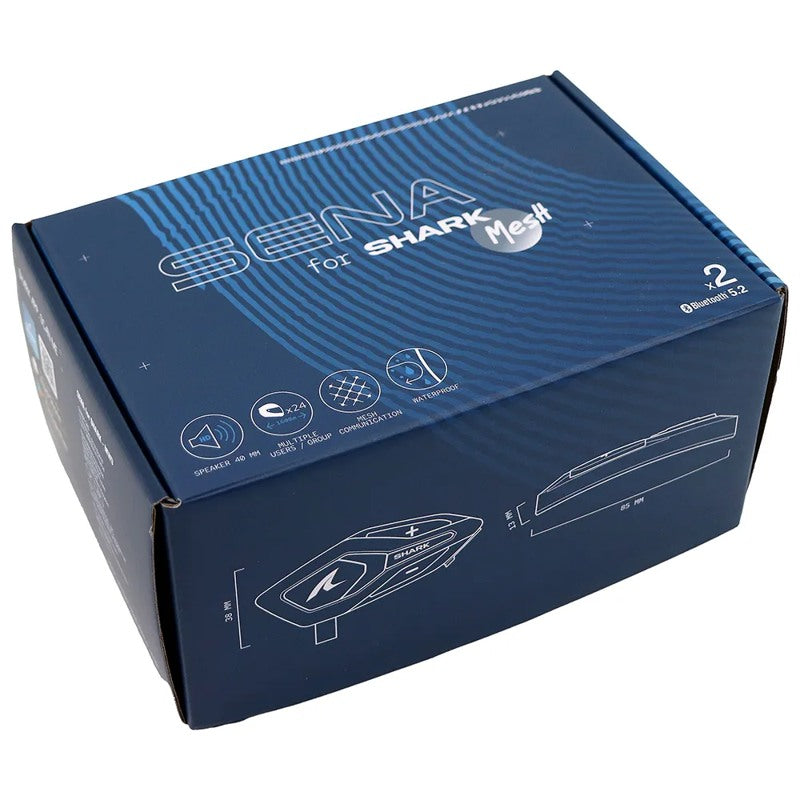 Intercom Sena Mesh MW Dual - Mercado de Luxo - O Maior E-Commerce de Bens, Produtos e Serviços de Luxo do Brasil.