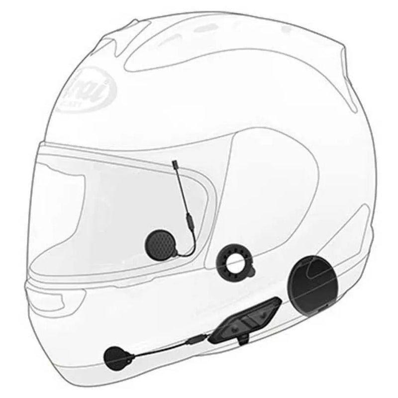 Intercom 10U Bluetooth Arai Full-Face - Mercado de Luxo - O Maior E-Commerce de Bens, Produtos e Serviços de Luxo do Brasil.