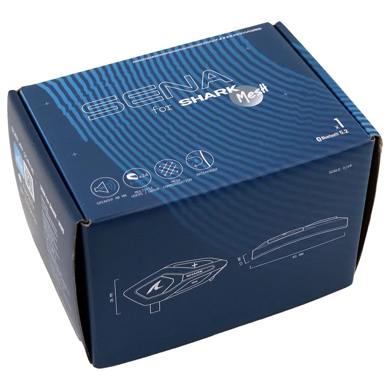Intercom Sena Mesh MW Single - Mercado de Luxo - O Maior E-Commerce de Bens, Produtos e Serviços de Luxo do Brasil.