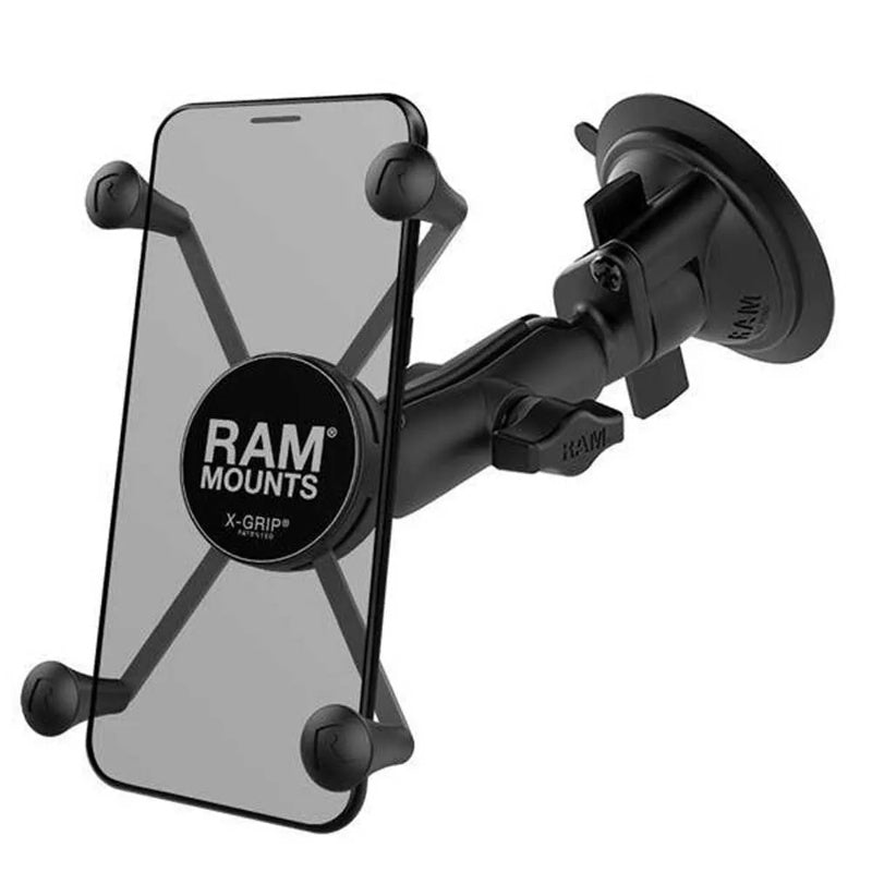 Suporte para telefone com ventosa X-Grip® Twist-Lock™ com base grande - Mercado de Luxo - O Maior E-Commerce de Bens, Produtos e Serviços de Luxo do Brasil.