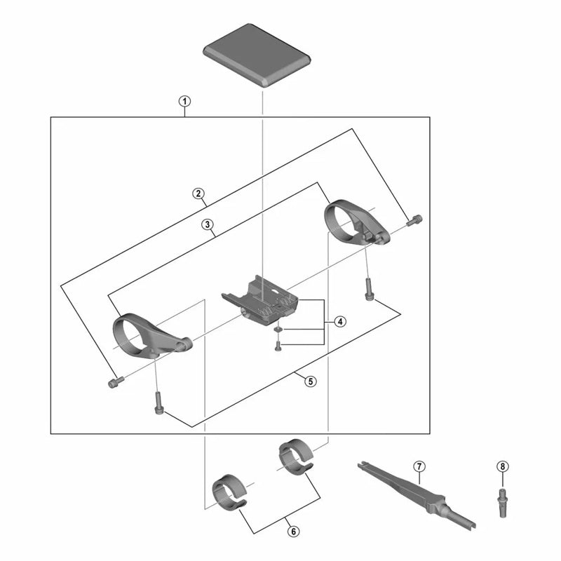Suporte para ciclocomputador SC-EN610 - Mercado de Luxo - O Maior E-Commerce de Bens, Produtos e Serviços de Luxo do Brasil.