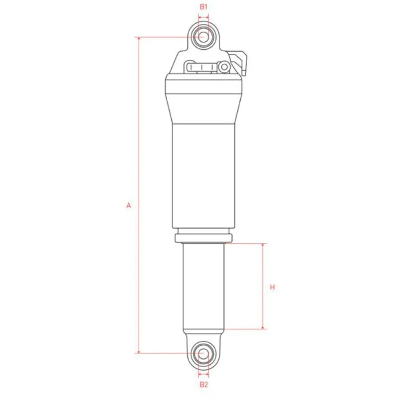Amortecedor R 535 ONE Remote R0 Standard Mount - Mercado de Luxo - O Maior E-Commerce de Bens, Produtos e Serviços de Luxo do Brasil.