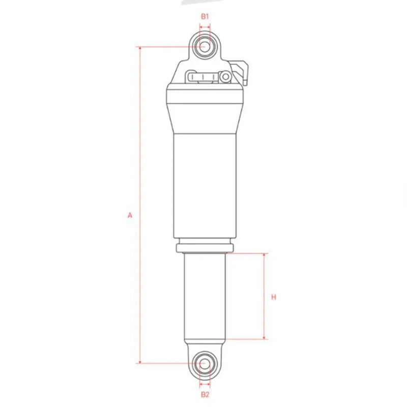 Amortecedor R 232 ONE Remote R2 Trunnion Mount - Mercado de Luxo - O Maior E-Commerce de Bens, Produtos e Serviços de Luxo do Brasil.